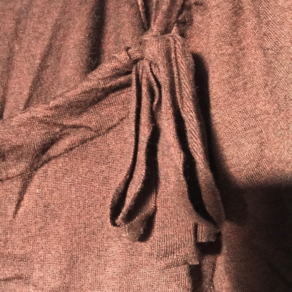 Kenar Brown Short Sleeve Sweater - Picture 2 of 5